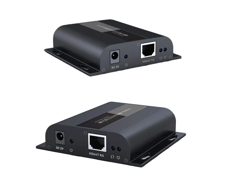 До 120 м с ИК, LKV383 HDbitT HDMI 1080P расширитель конвертер LAN ретранслятор TCP IP по RJ45 Cat5e/Cat6