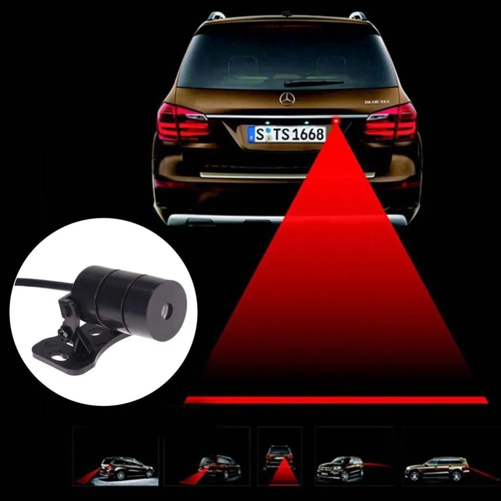 IZTOSS автомобильный предупреждающий лазерный задний противотуманный фонарь