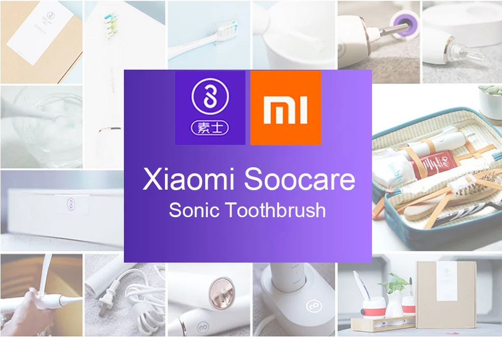 Беспроводная зарядка Android iOS APP пульт дистанционного управления Xiaomi Soocare X3 X3S Soocas Электрический Смарт Bluetooth Водонепроницаемый