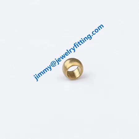 Металлические ювелирные изделия латунные обжимные трубки cimp baeds 2 мм модные