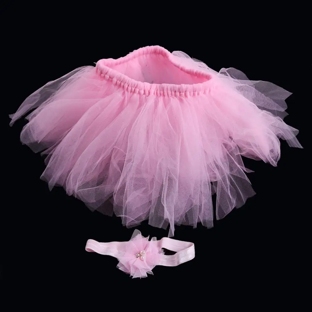 Pink Г.; дизайн; платье для девочек с цветочным узором; шапки ручной работы для новорожденных; реквизит для фотосессии; детская одежда; аксессуары для фотосессии - Цвет: Pink