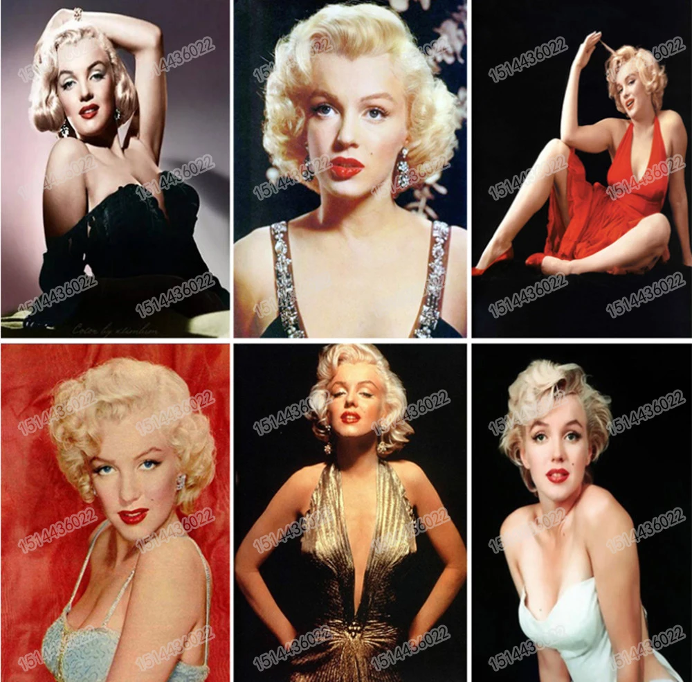 5D алмазная живопись сделай сам знаменитая съемка суперзвезда Мэрилин Монро