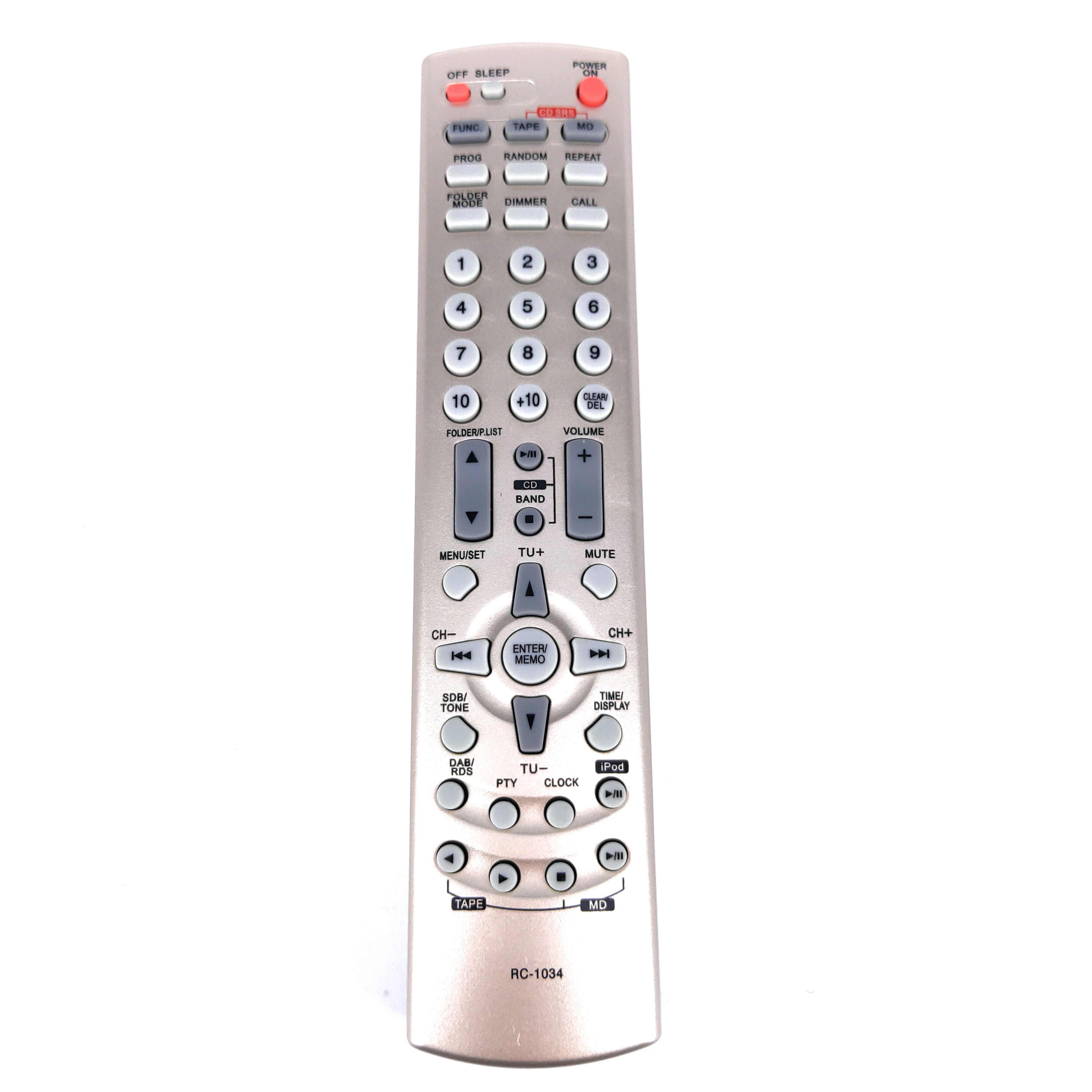 Новый RC 1034 Замена для Denon AV ресивер дистанционный пульт RCD M33S M33 CX1 ра F102DAB M35DAB UD M30 DRR
