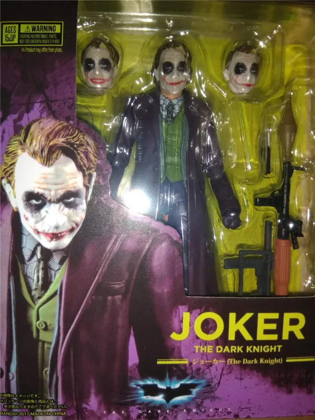 Новинка Бэтмен темная ночь Джокер SHF фигурки детские подарки в коробке|Игровые и