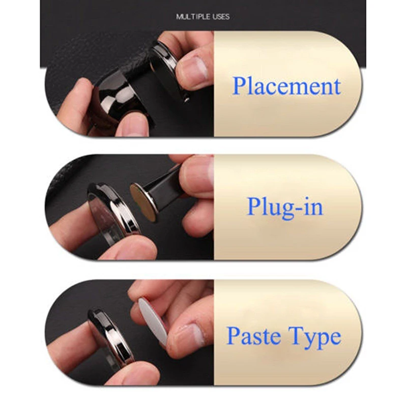 Миниатюрные автомобильные кварцевые часы цифровые светящиеся декоративные