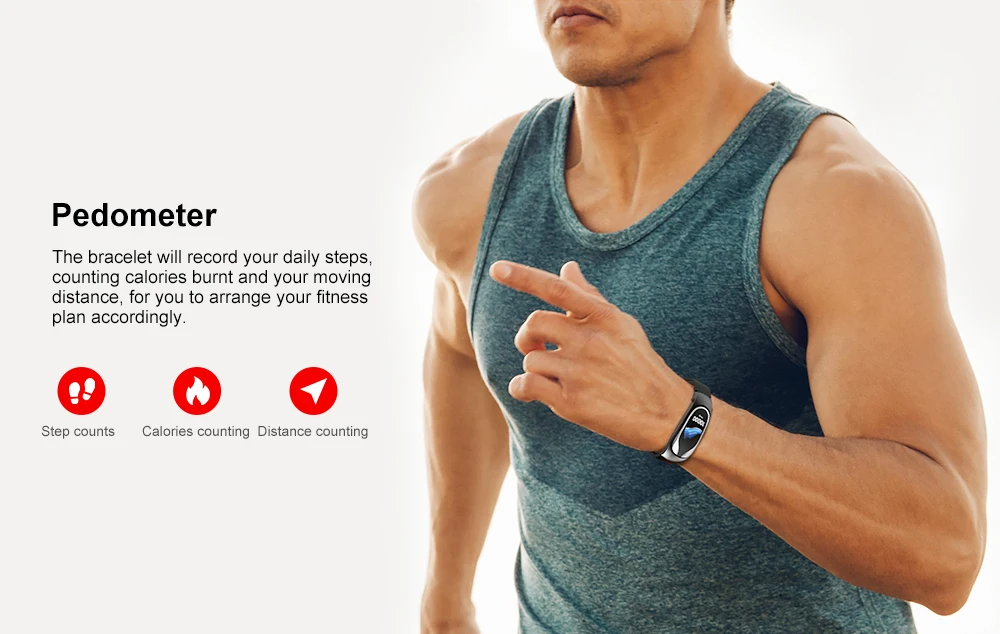 KingWear KR04 Bluetooth наушники Smartband 2 в 1 пульсометр Монитор артериального давления умный Браслет спортивный фитнес трекер группа