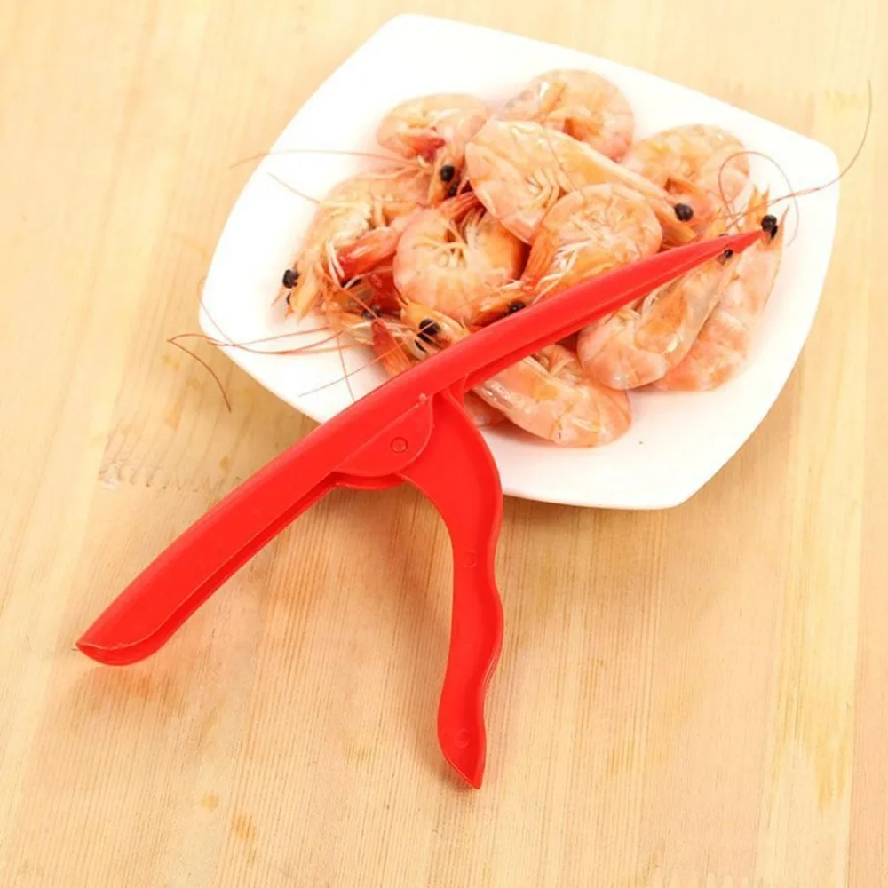 Приманки креветки Овощечистка оболочки удалить Кухонные гаджеты для