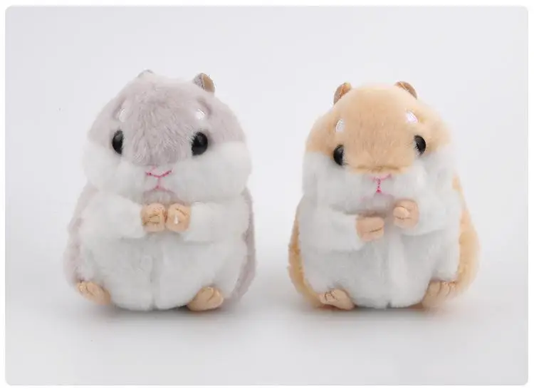 Kawaii милый хомяк плюшевый брелок игрушечное животное маленькая кукольная цепочка подвеска чучела мышь детская игрушка