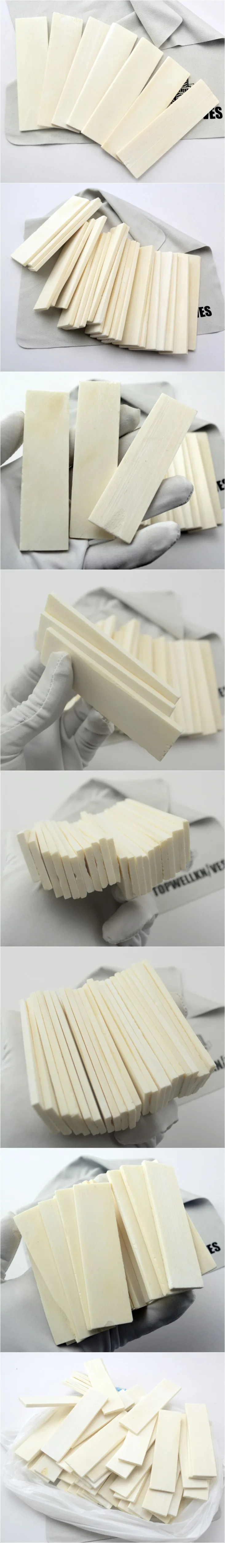 DIY ножи костная ручка для изготовления ножей Ручка лезвия Материал ножа размер 95x25x4 мм