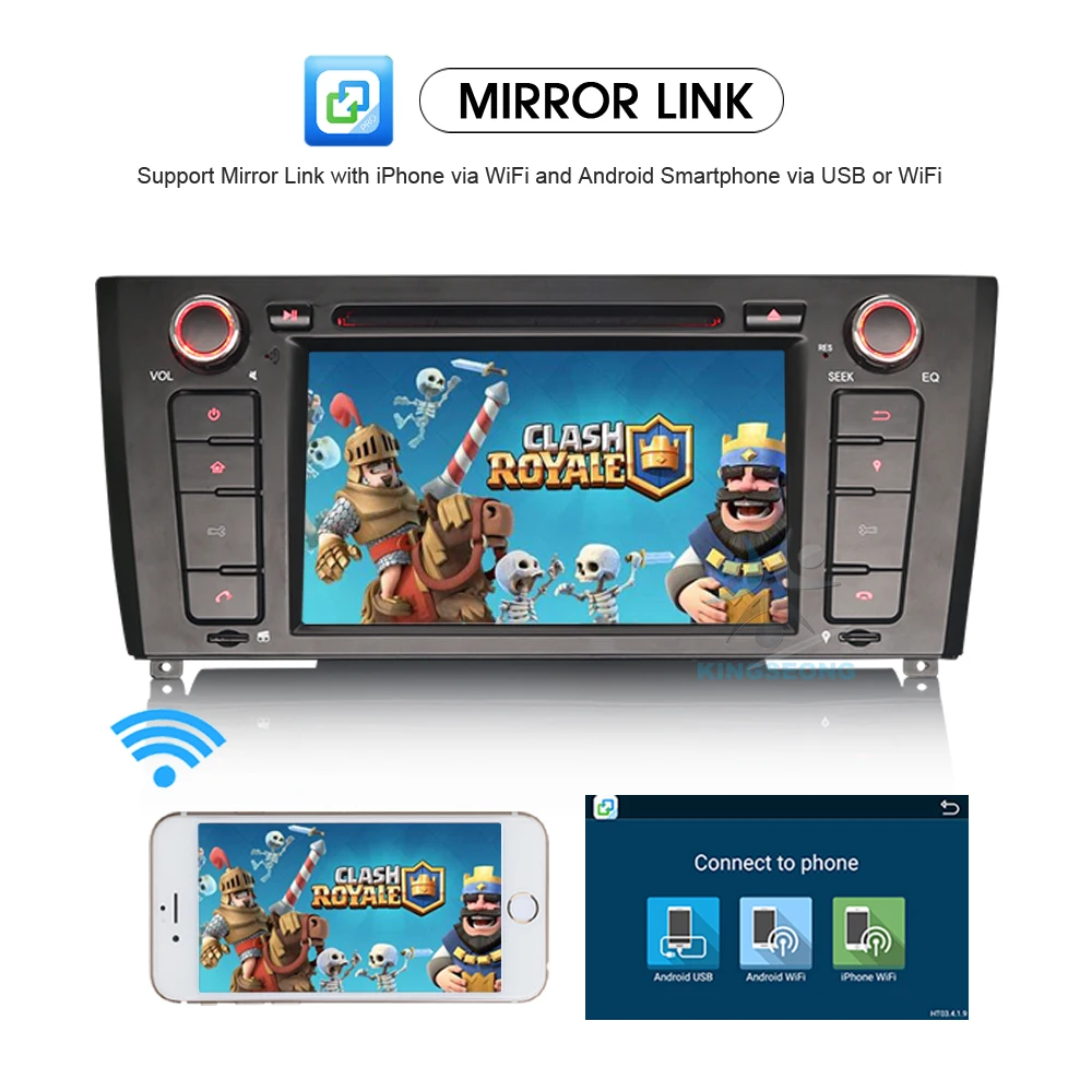 Авторадио Android 7 1 DAB + GPS WiFi Bluetooth автомобильный CD DVD Navi для BMW серия E81 E82 E87 E88 хэтчбек