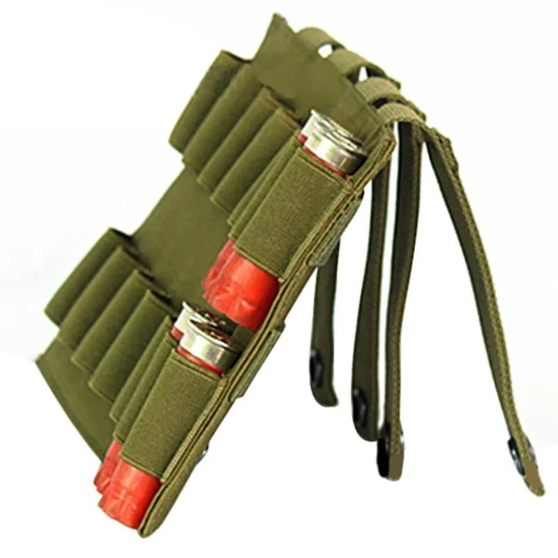 Тактический 14 Круглый 12 Калибр 12GA пуля в виде ракушки Molle Чехол военный страйкбол принадлежности для охоты сумка патронов Перевозчик журнал держатель