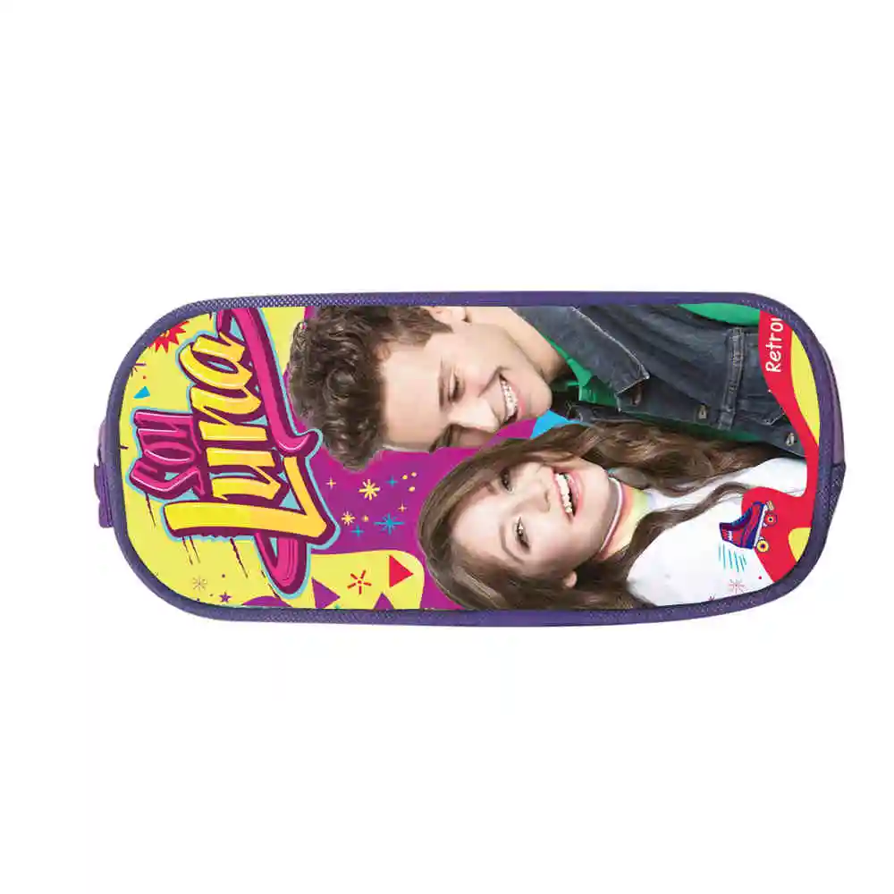 Любительское аниме Soy Luna Pencilbag животного пространство Galaxy фильм повседневное