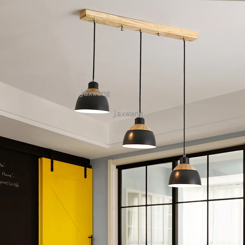 Nordic LED Pendant Lights Loft Decor Art Living Room Hanglamp Restaurant Bar Simple Children's Bedroom De Lustre Suspension | Лампы и