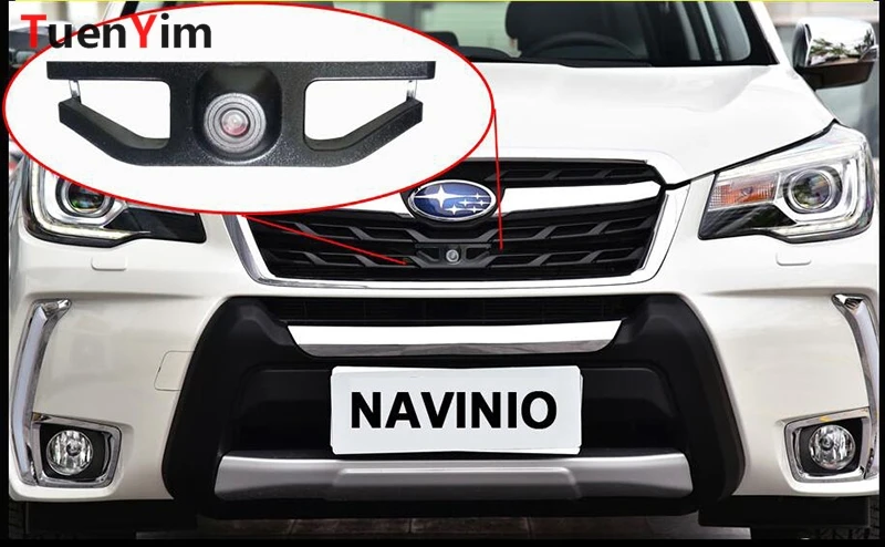 Для Subaru Forester 2013 спереди позитивный взгляд камера автомобиля спереди парковочная камера ccd ночного видения водонепроницаемые