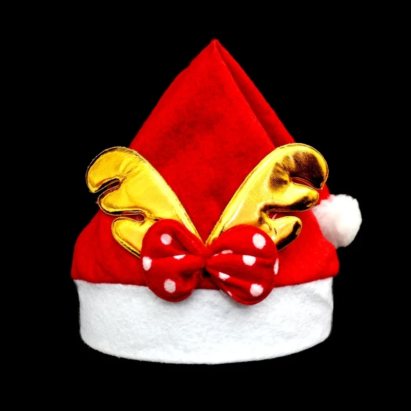Christmas Ornament Hats Children Headwear Child Hat Adult Cartoon Luminescence | Дом и сад