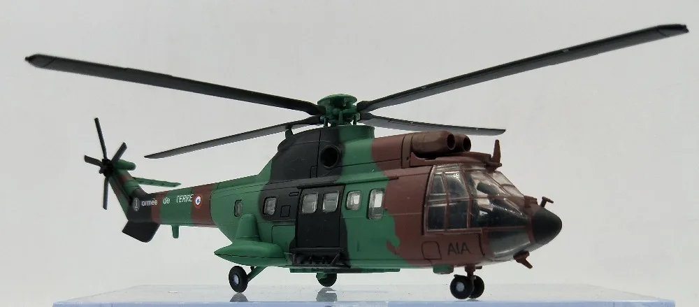 Редкие Специальное предложение 1: 72 Франция AS532 супер Jaguar Multipath вертолет коллекция моделей