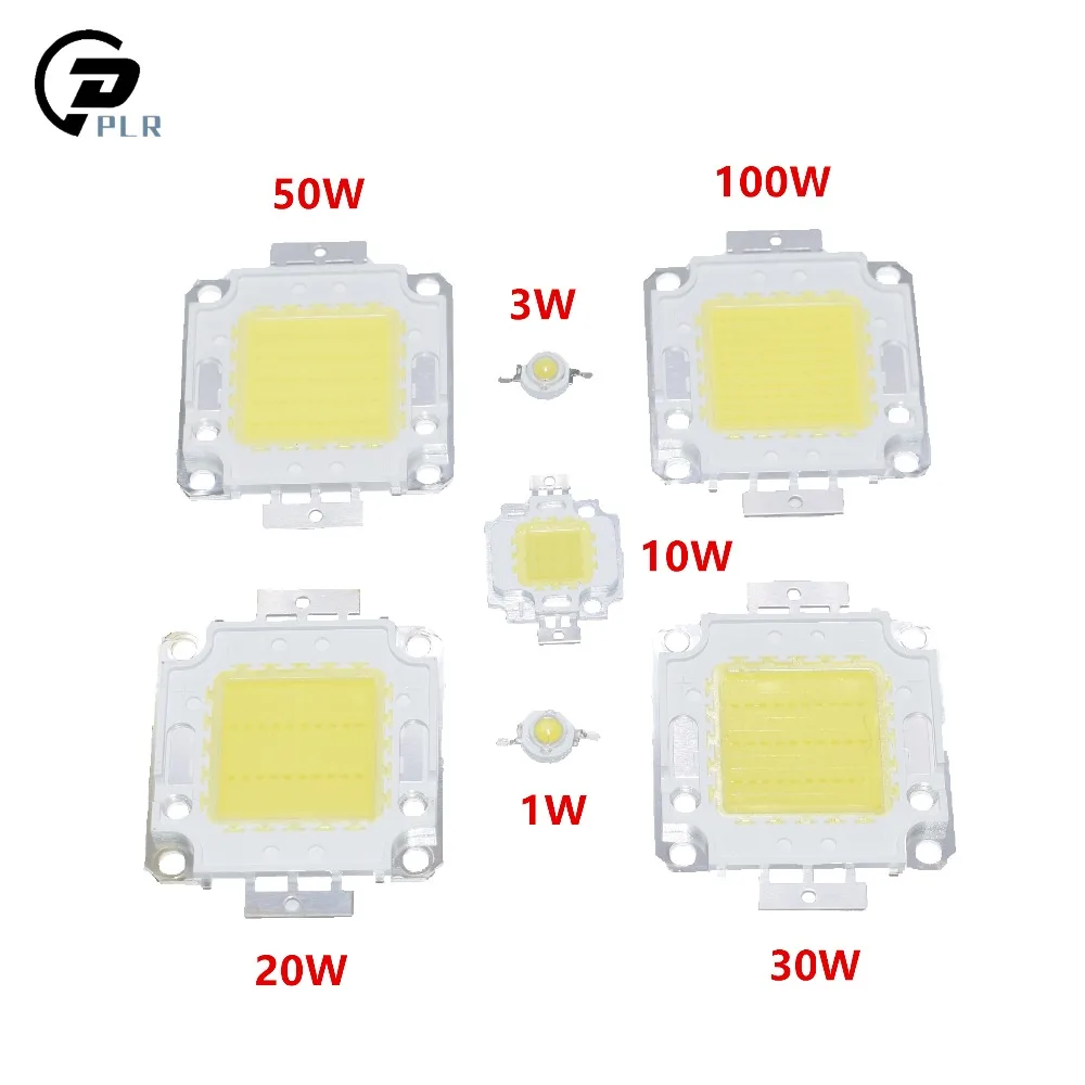 10W 20W 30W 50W 100W COB светодиодный чип лампа Chips для Точечный светильник потолочные сада