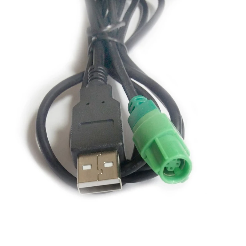 USB кабель для замены CD проигрывателя Volkswagen 4 контакта аудиокабеля VW Aux стандартный