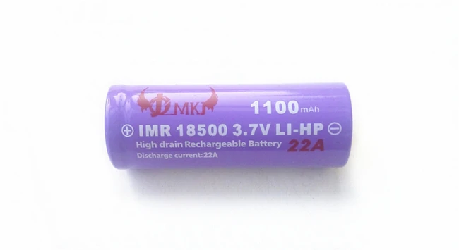 Высококачественный перезаряжаемый литий ионный аккумулятор J.C.M IMR 18500 22A 3 7 v 6 V