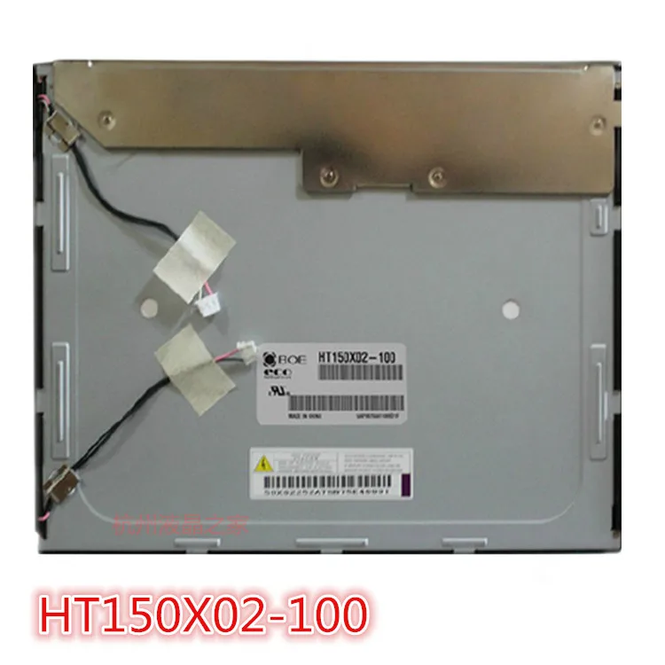 Оригинальный 15-дюймовый HT150X02-100 промышленный ЖК-экран для боковой блокировки BOE с