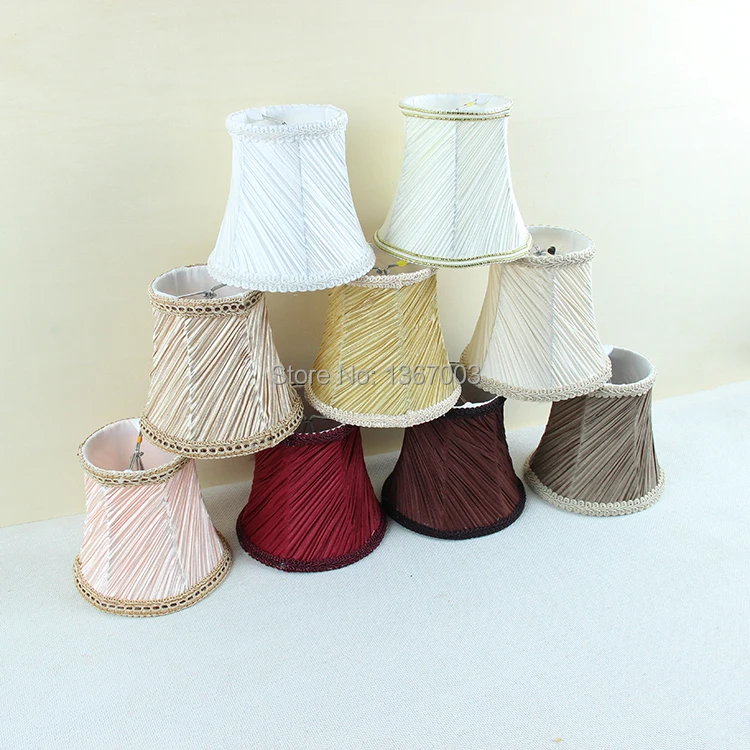 Мини люстра лампа крышки Красочные стены абажур DIY украшения дома зажимное