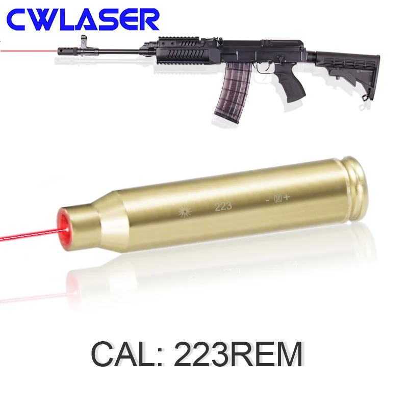 Картридж CWLASER 223REM 5 мВт красный лазер аксессуары для охоты (2 цвета)|Фонарики и