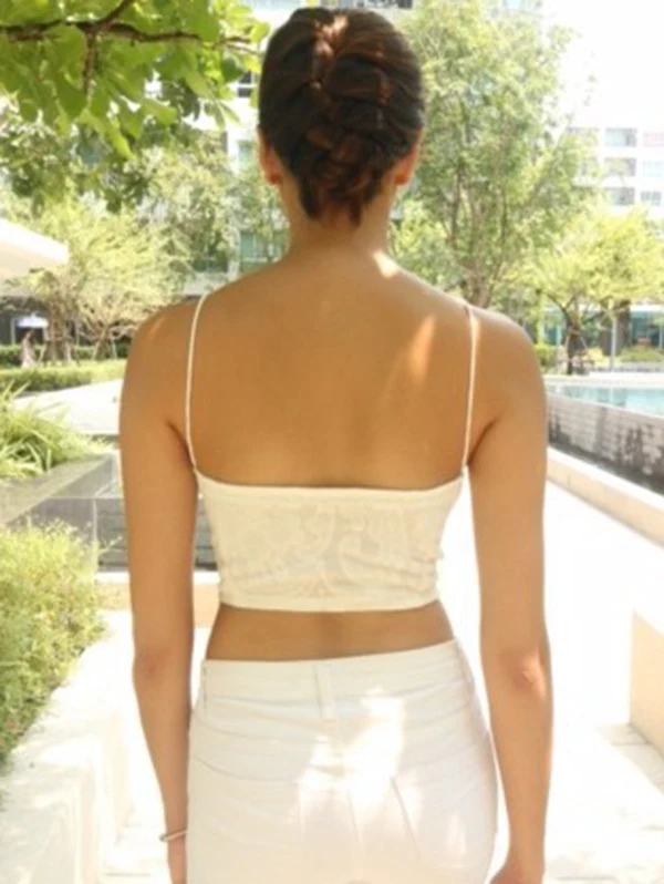 Женский короткий топ VESTLINDA белая Повседневная блузка 2019|white blouse|shirt blouseblouse femme |