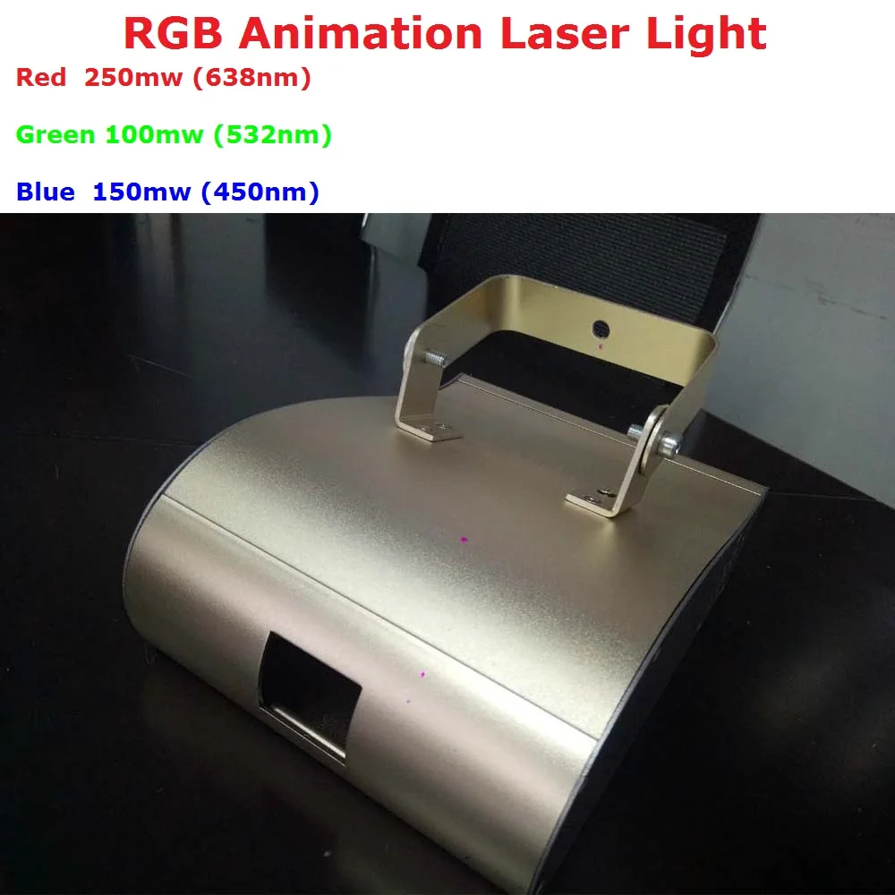 1 шт. Бесплатная доставка 500 МВт RGB полноцветные DMX лазерные огни проектор луч