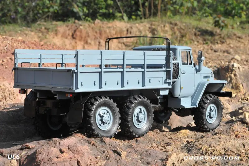 Новый масштаб 1/12 RC CROSS UC6 6WD Урал военный гусеничный грузовик комплект совместимый