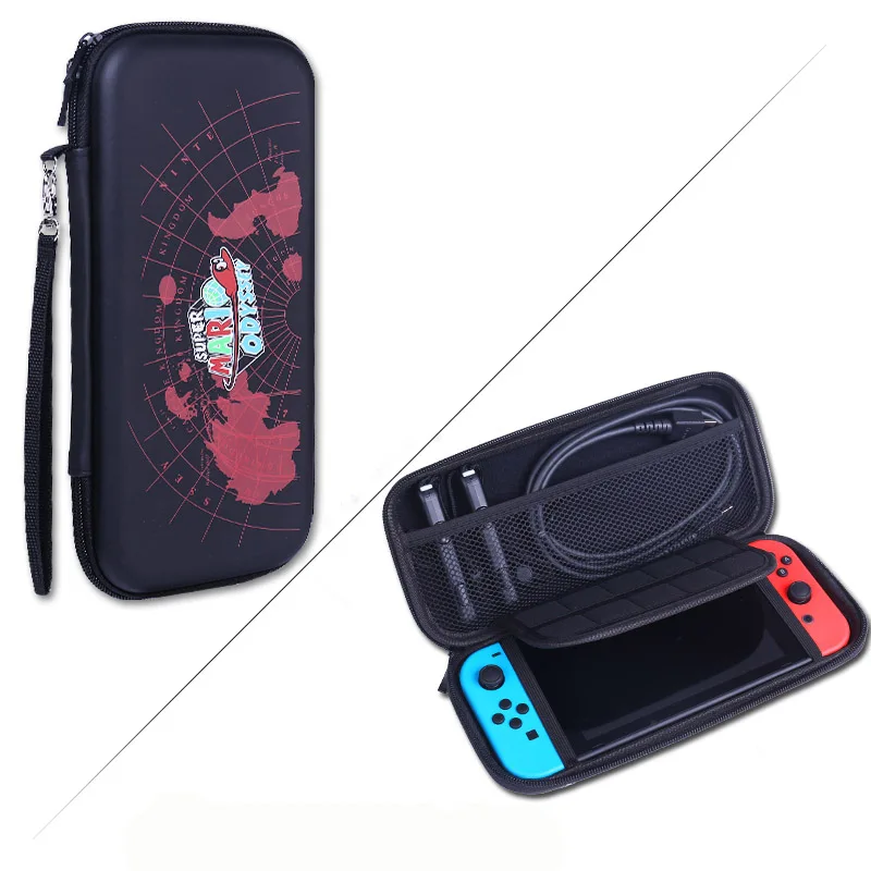 Yoteen nintendo сумка switch EVA Жесткий чехол с ручной полосой слот для карт NS защитный чехол кабель аксессуары сумка