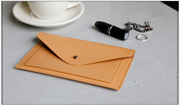 Японская стальная клинок Женская Ручная сумка бумажник модель ручной работы