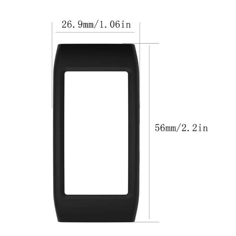 Силиконовый чехол для часов защитный Samsung Gear Fit 2 Pro SM R360 S927|Смарт-аксессуары| |