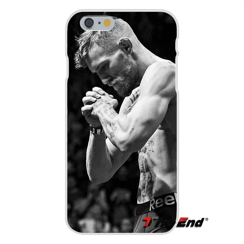 Известный conor mcgregor Модный мягкий силиконовый чехол для iPhone X 4 4S 5 5S 5C SE 6 6S 7 8 Plus Galaxy