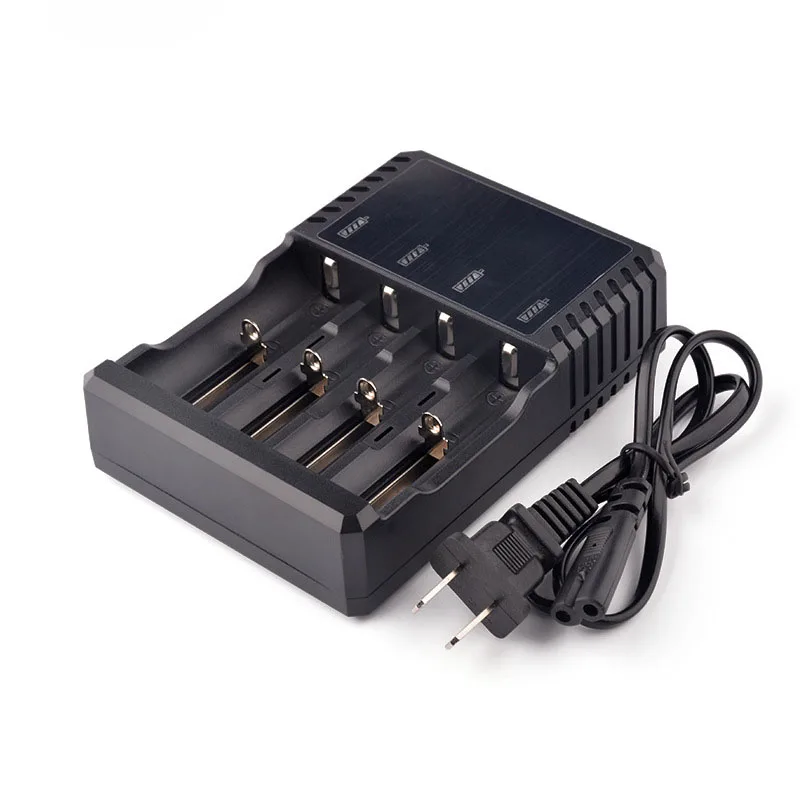 

18650 Battery 4-Slots Charger For 18650 18350 17500 25500 14500 26650 1.2V AA AAA Ni-MH LI-ion NiCd Batteries protection