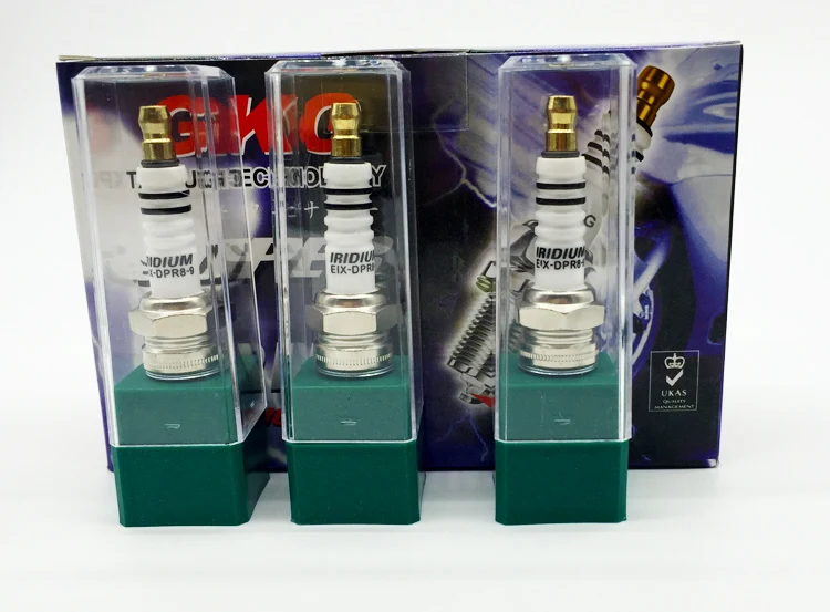 Горячая GKG иридиевая Свеча зажигания EIX DPR8 9 4 шт. для DPR8EA DPR8EIX DPR8EV DPR8EVX DPR8EA9 IX24B IXU01 24