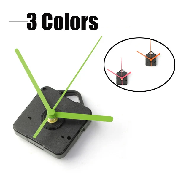 Кварцевые часы со стрелками набор деталей для механизма движения DIY с 3 цветными