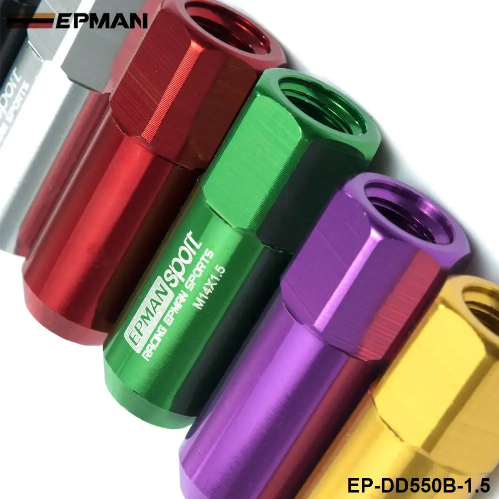 Раздвижной алюминиевый тюнер M14X1.5 60 мм 20 шт.|racing lug nuts|lug nutsnuts for wheels |