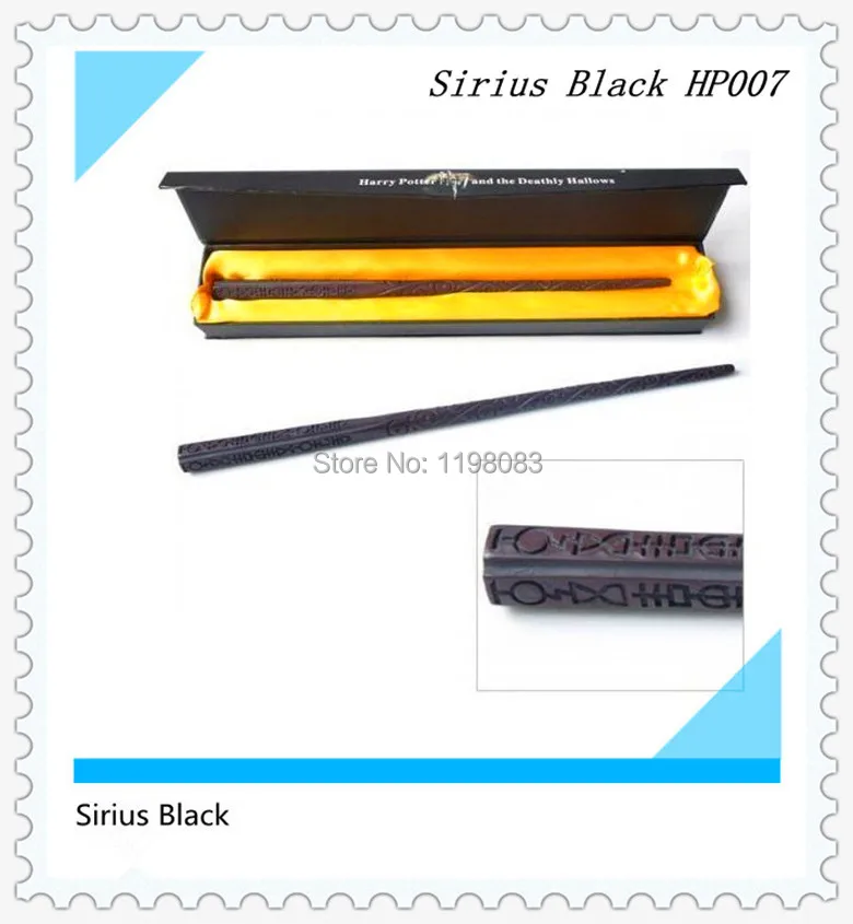Бесплатная доставка 18 стилей 48 шт. модная волшебная палочка HP Ron Luna Snape Sirius Black Narcissa
