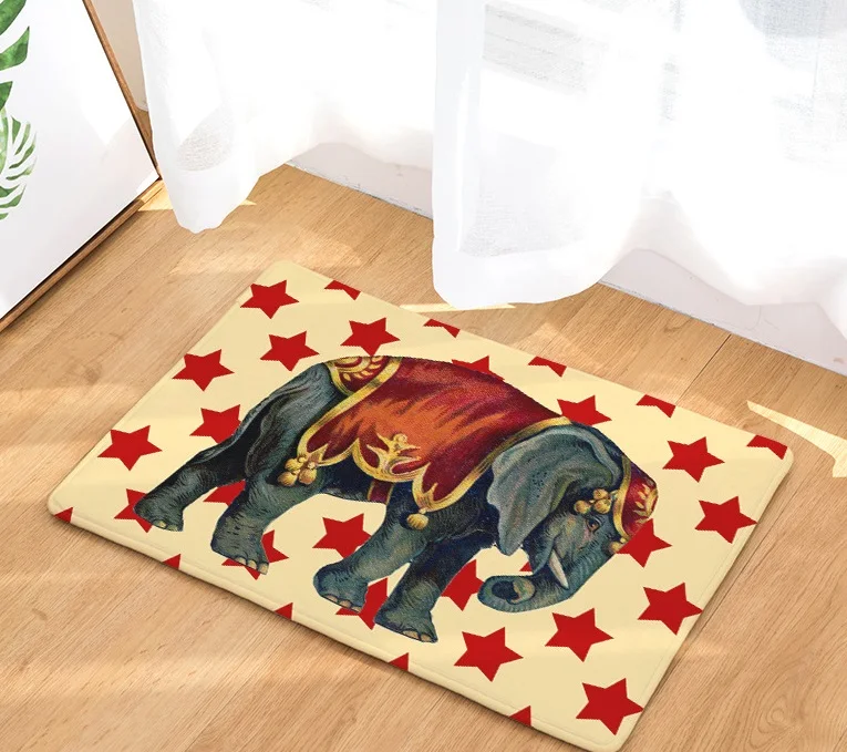 CAMMITEVER напольные коврики со слоном в национальном стиле животные кости богемский