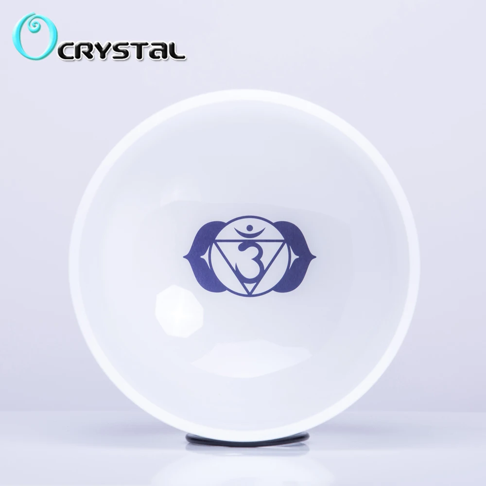 10 дюймов Новый Chakra шаблон дизайн настроенный CDEFGAB набор разбитое Кристальное