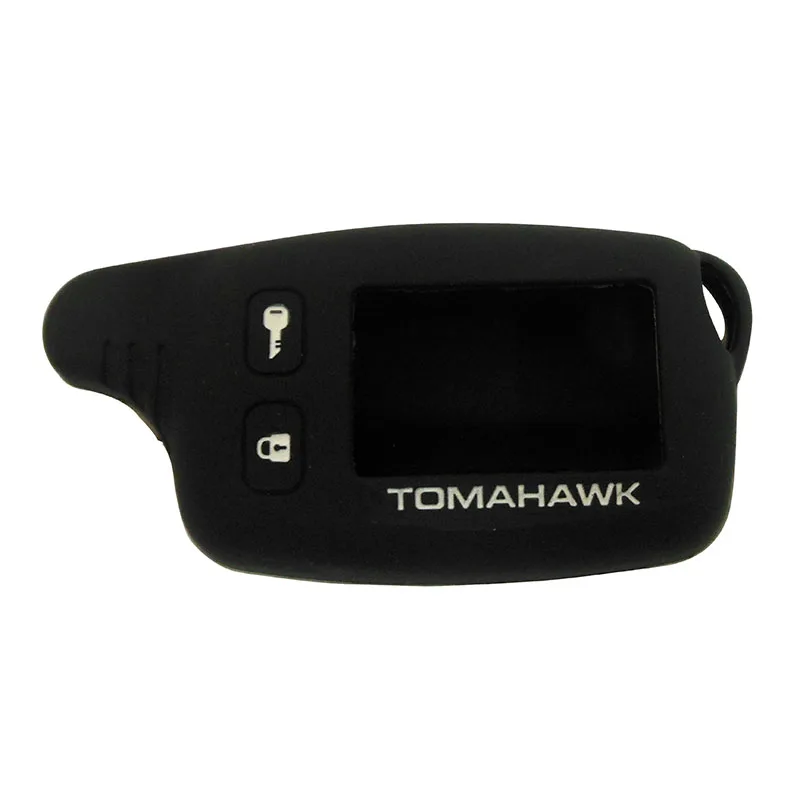 

Силиконовый чехол для Tomahawk TW9010 TW9020 TW9030, ЖК-дисплей, двусторонний автомобильный пульт дистанционного управления 100 шт./лот, оптовая продажа, б...