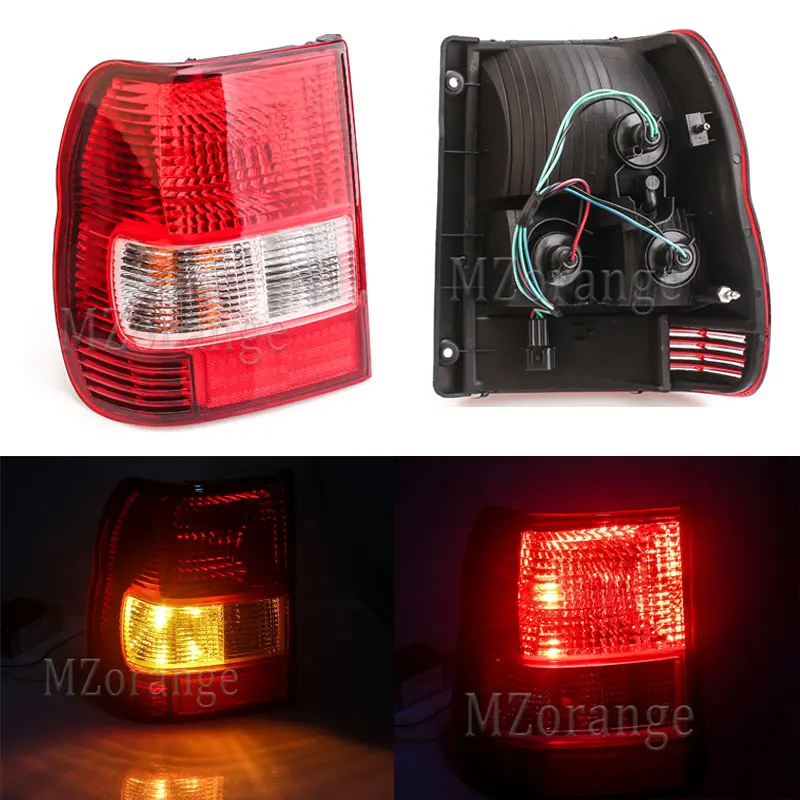 MZORANGE Tail светильник для Mitsubishi Pajero Montero IO мини 1998 2007 задний стоп сигнал фонарь набор