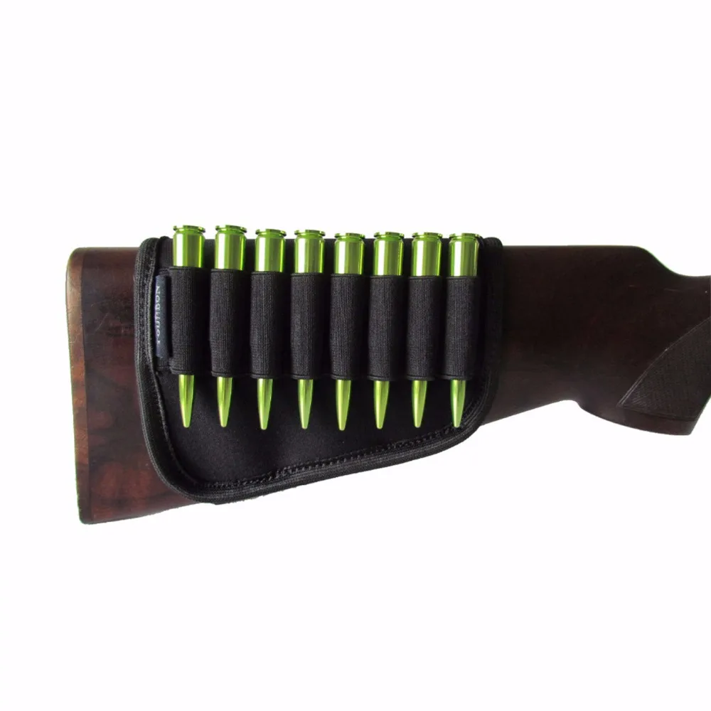 Tourbon охотничий прочный держатель для патронов оружия Эластичный Черный