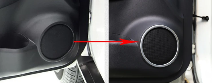Декоративное кольцо для Nissan X Trail 2014 2016 4 шт.|for nissan|nissan x-trailframe decor |