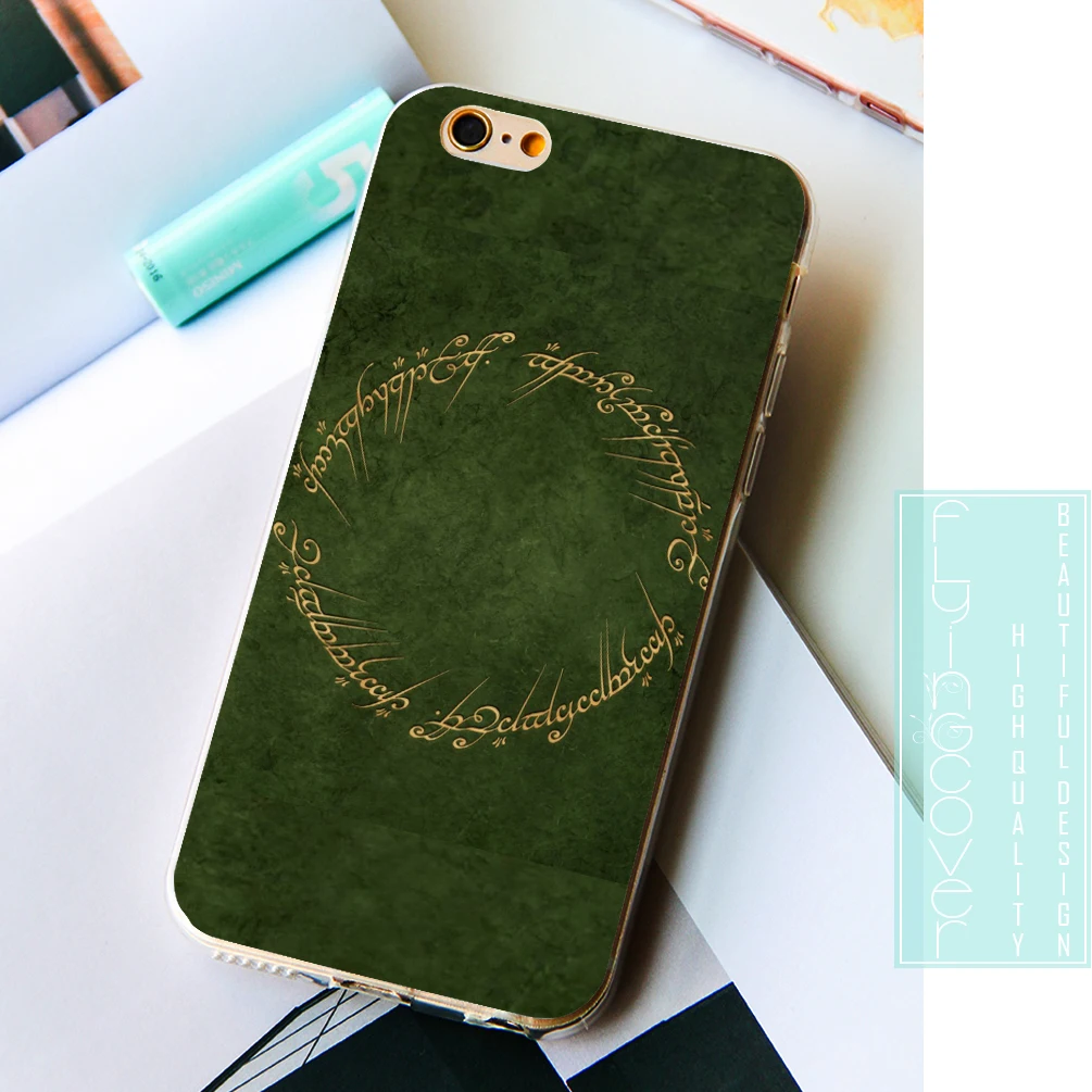 Coque The Lord of Rings Capa Soft TPU Silicone Phone Cover for iPhone X 7 8 Plus 5S 5 SE 6 6S 5C 4S 4 iPod Touch Cases. |