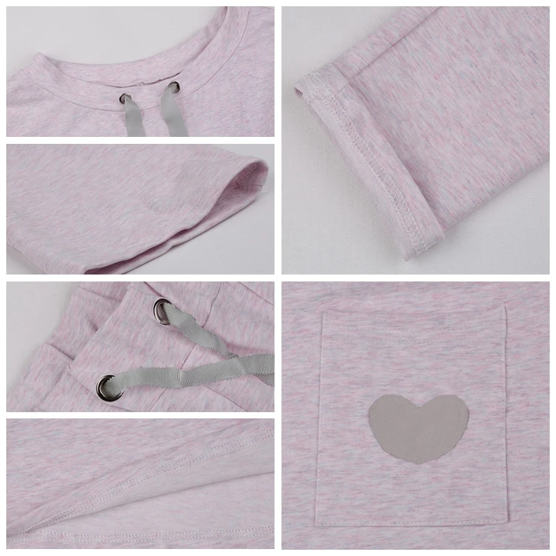 Из двух частей set top и брюки Шнурок женщин спортивный костюм 2 шт Геометрическая