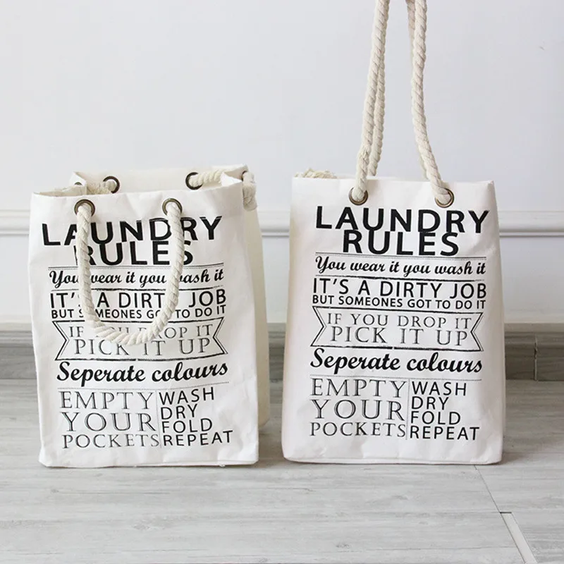 

European and American Wind (trumpet) hand-held bag shopping bag and sundries bag kitchen bathroom home folding home