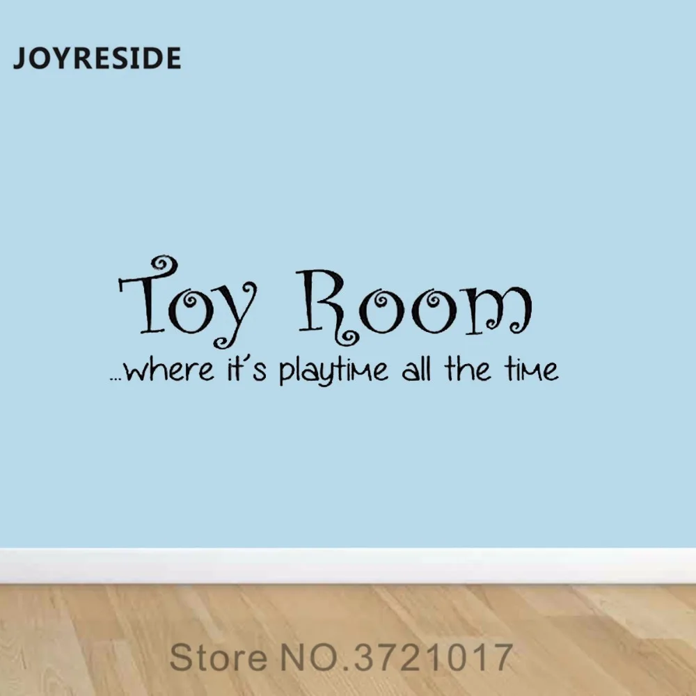 Joysebe игрушка комната Наклейка на стену с цитатой Виниловая Декор для детей