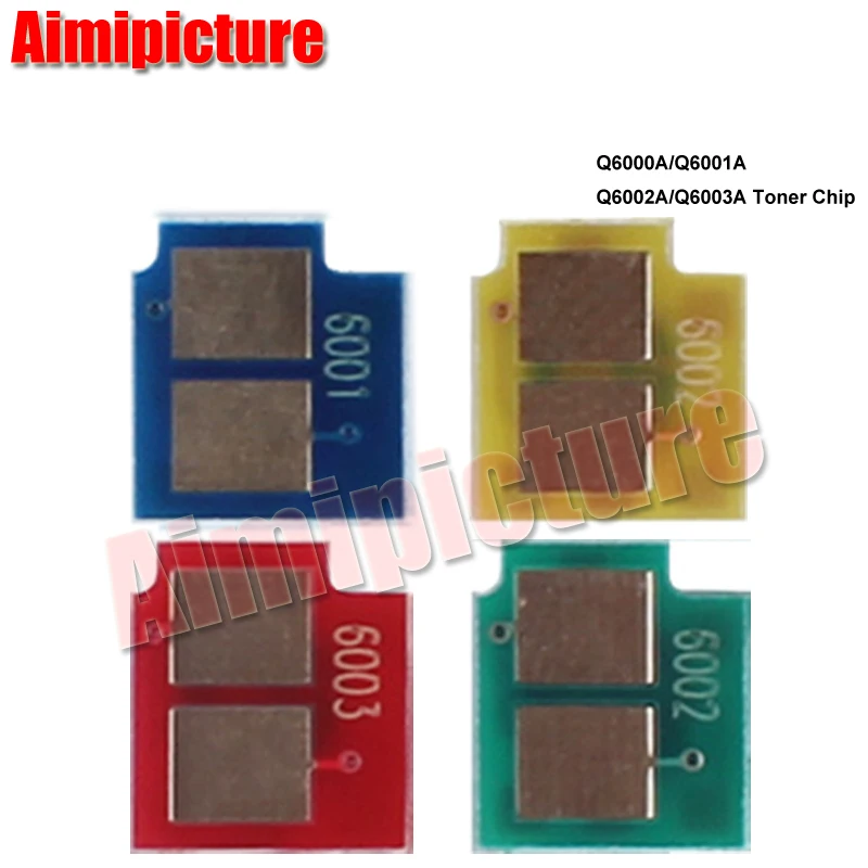 Тонер-чип для HP 1600/2600/2605 CM1015 CM1017 Q6000A 6000A 6001A 6002A 6003A 10 комплектов 40 шт./лот |