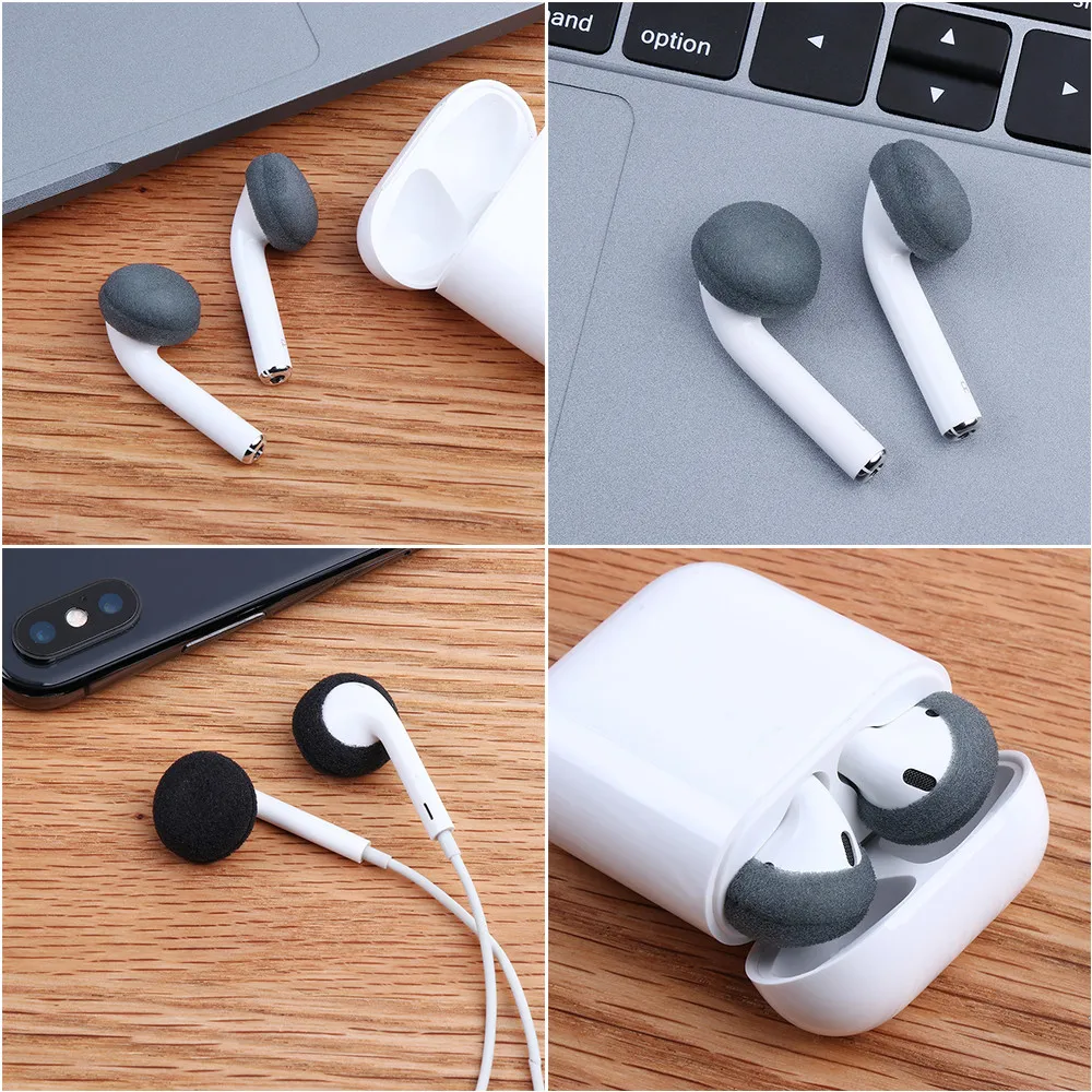 2 шт./упаковка Мягкие накладки для наушников Airpods 40 шт.|Аксессуары наушников| |
